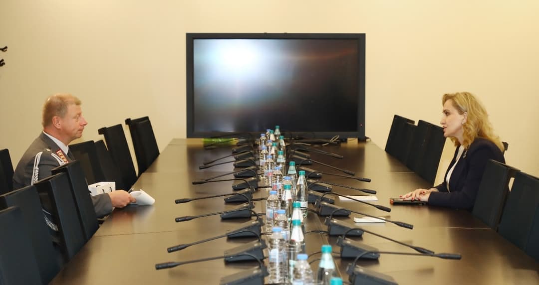 ლელა ჩიქოვანმა ფინეთის თავდაცვის ატაშესთან გამოსამშვიდობებელი შეხვედრა გამართა