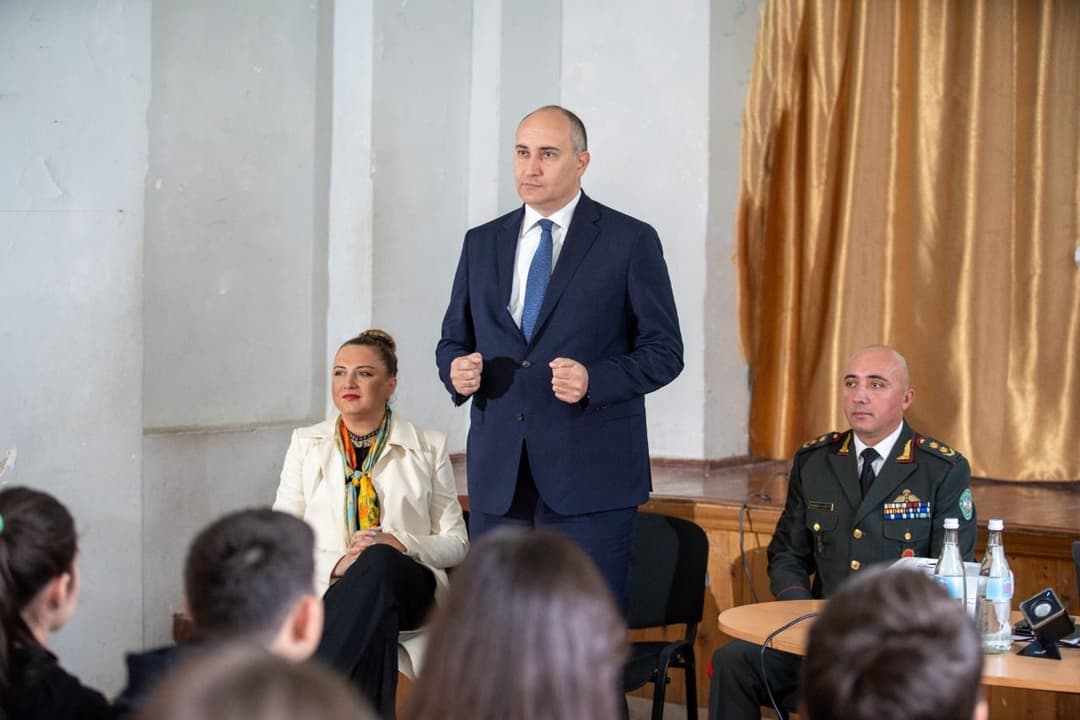 ჯუანშერ ბურჭულაძე პროექტ “ჩვენი ჯარის“ მიმდინარეობას გაეცნო