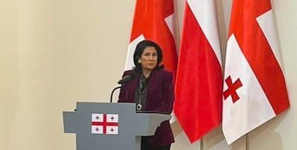 სალომე ზურაბიშვილი – საქართველო უნდა იყოს უკრაინის სოლიდარული, არ შეიძლება, რომ არ დაუჭიროს მხარი თავის შესაძლებლობების ფარგლებში