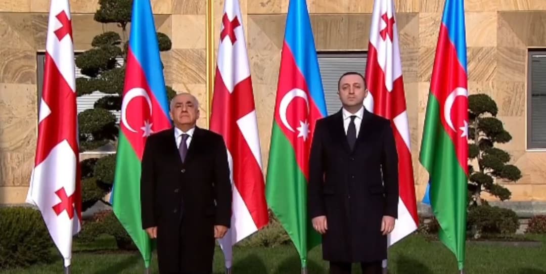 Azerbaijani PM visits Georgia for joint economic session