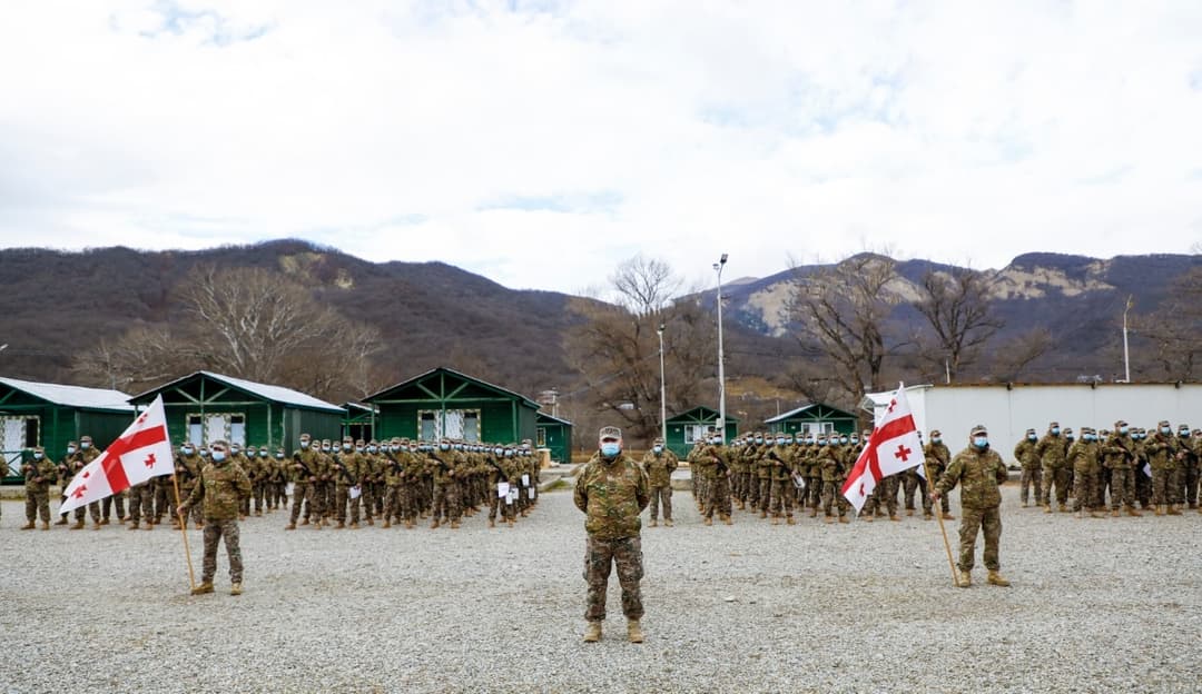 მე-20 კადრირებული ბრიგადის რეზერვისტებმა სამხედრო ფიცი დადეს
