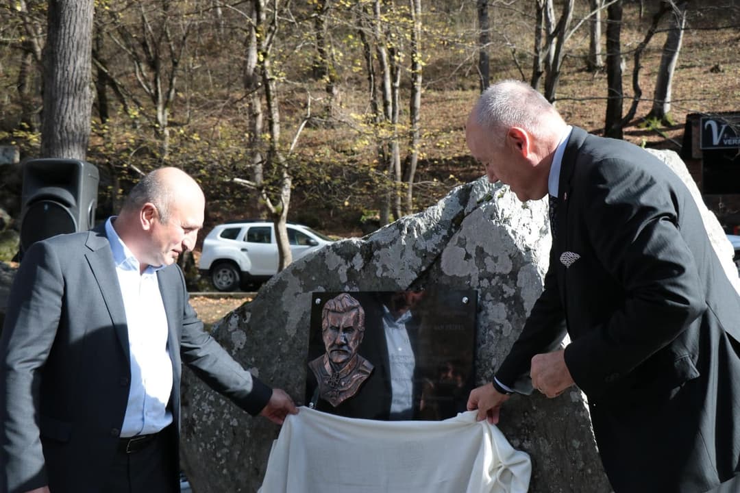 ბორჯომის ცენტრალურ პარკში ჩეხი ექიმის და საზოგადო მოღვაწის იან (ივანე) პრიბილის მემორიალური დაფა გაიხსნა