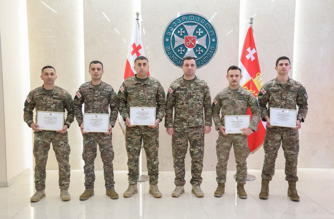 საუკეთესო სამხედროები დააჯილდოვეს