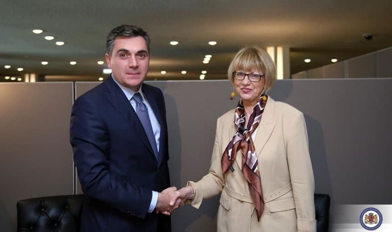 ილია დარჩიაშვილი ეუთო-ს გენერალურ მდივანს შეხვდა