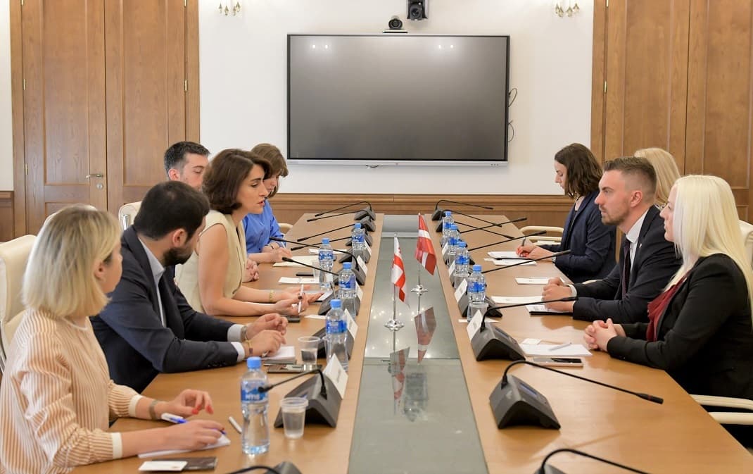 ლატვიის პარლამენტის დელეგაციის ვიზიტი საქართველოში დასრულდა