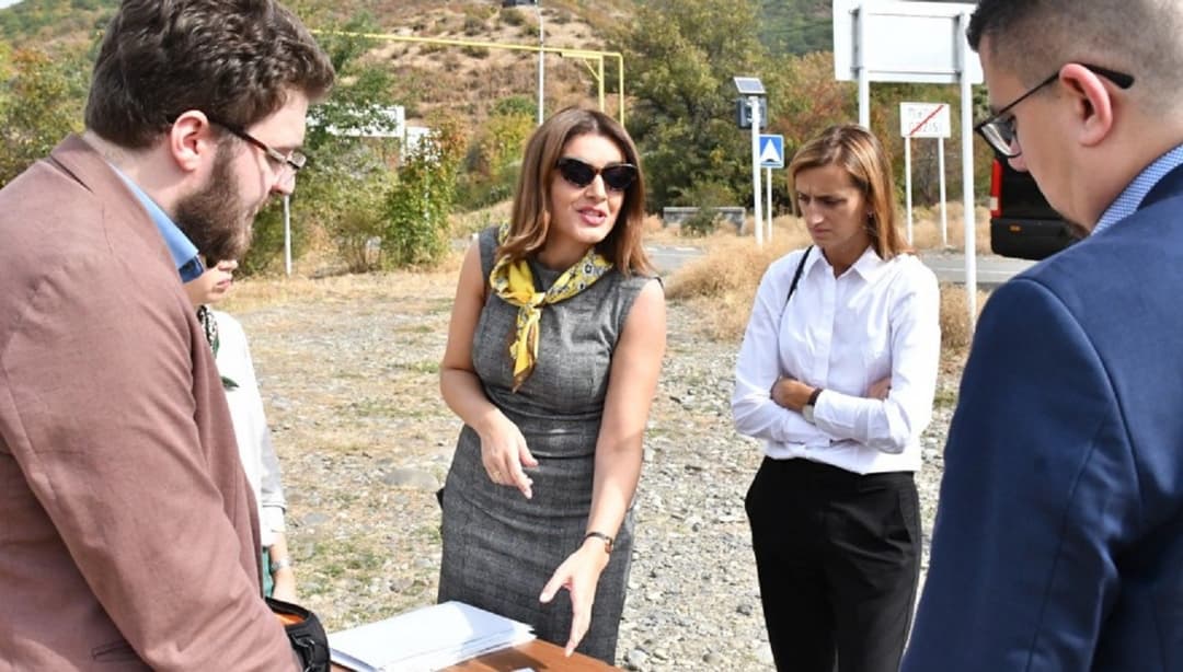 ხორვატიის საპარლამენტო დელეგაცია საოკუპაციო ხაზთან იმყოფებოდა