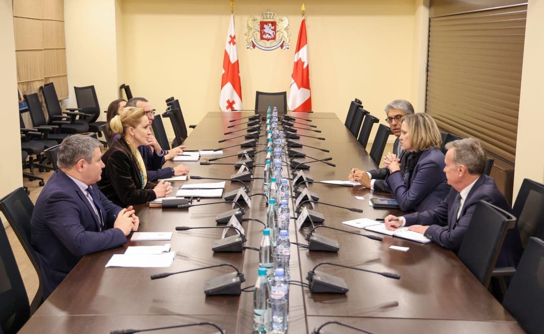 თავდაცვის მინისტრის პირველმა მოადგილემ კანადის დელეგაციას უმასპინძლა