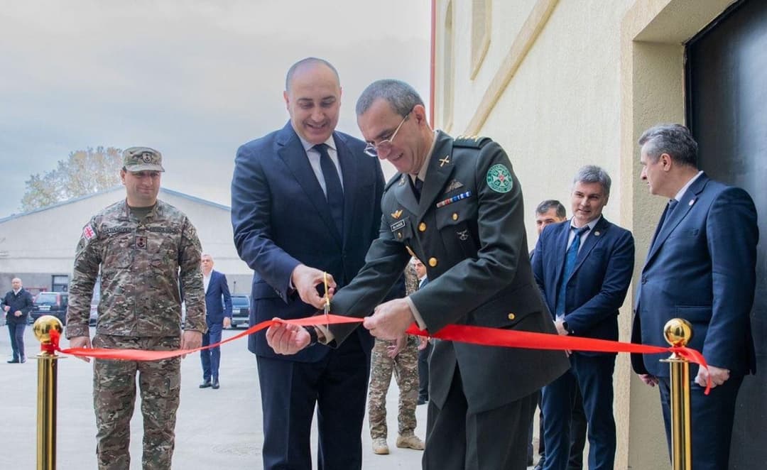 თავდაცვის ძალების სამხედრო დაზვერვის დეპარტამენტს ახალი შენობა გადაეცა