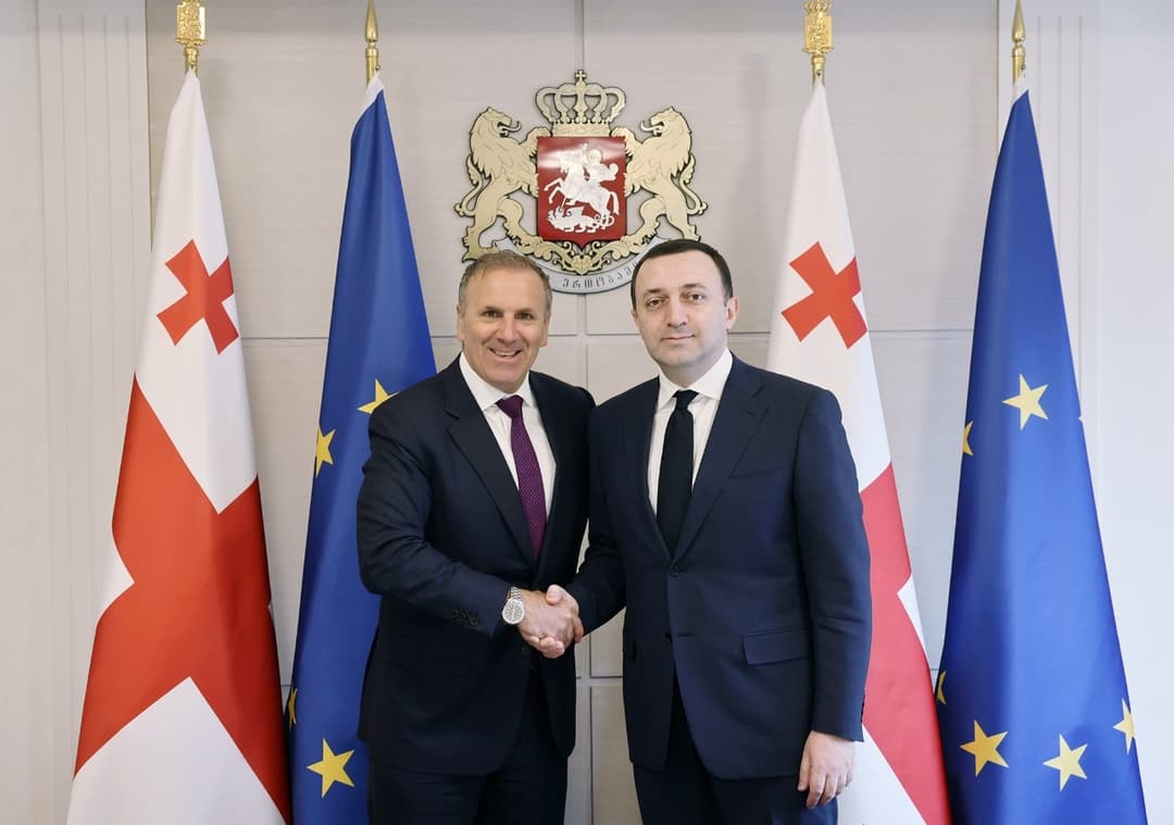 ირაკლი ღარიბაშვილი “ბლუმბერგის“ გლობალურ დირექტორს შეხვდა