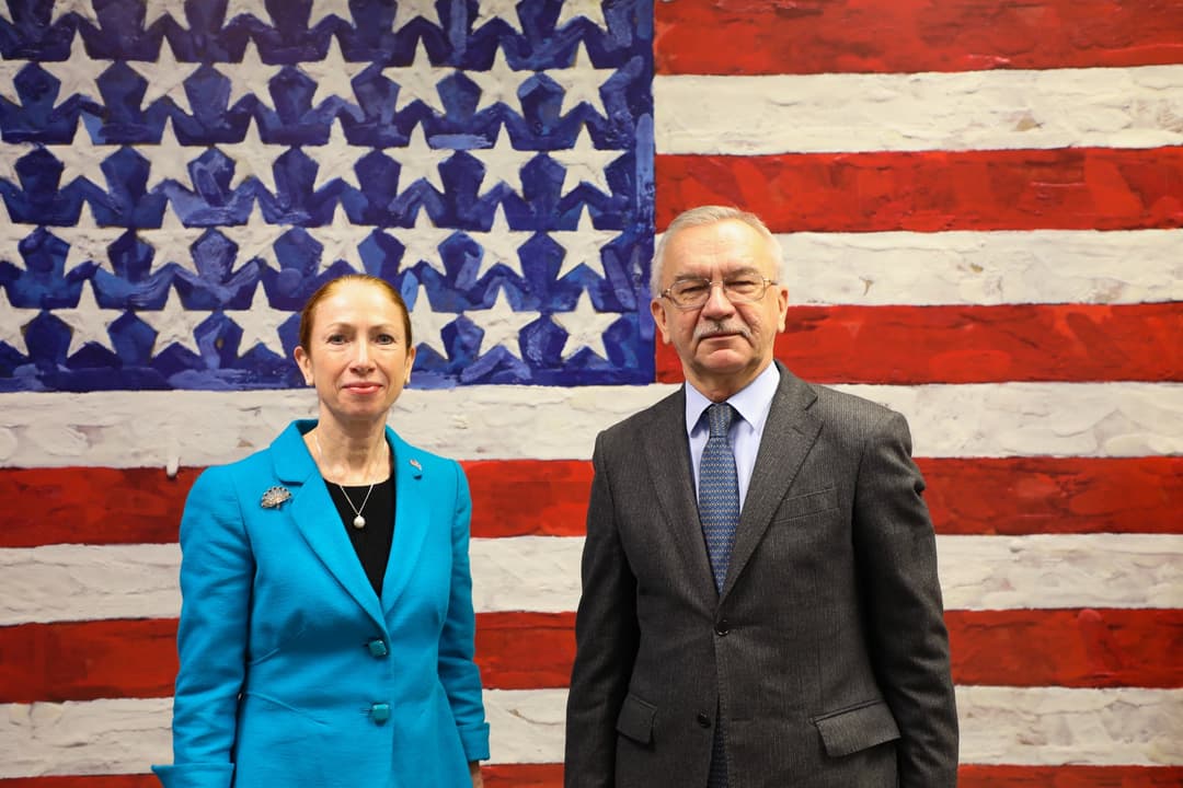 US Ambassador Degnan hosts Ukrainian ambassador ‘to discuss Russia’s aggressive actions’