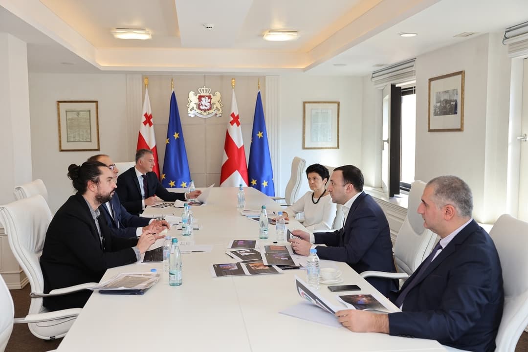 ირაკლი ღარიბაშვილი საქართველოში 2023 და 2024 წლებში დაგეგმილი მსოფლიო დონის ვარსკვლავების კონცერტების საორგანიზაციო ჯგუფის წევრებს შეხვდა