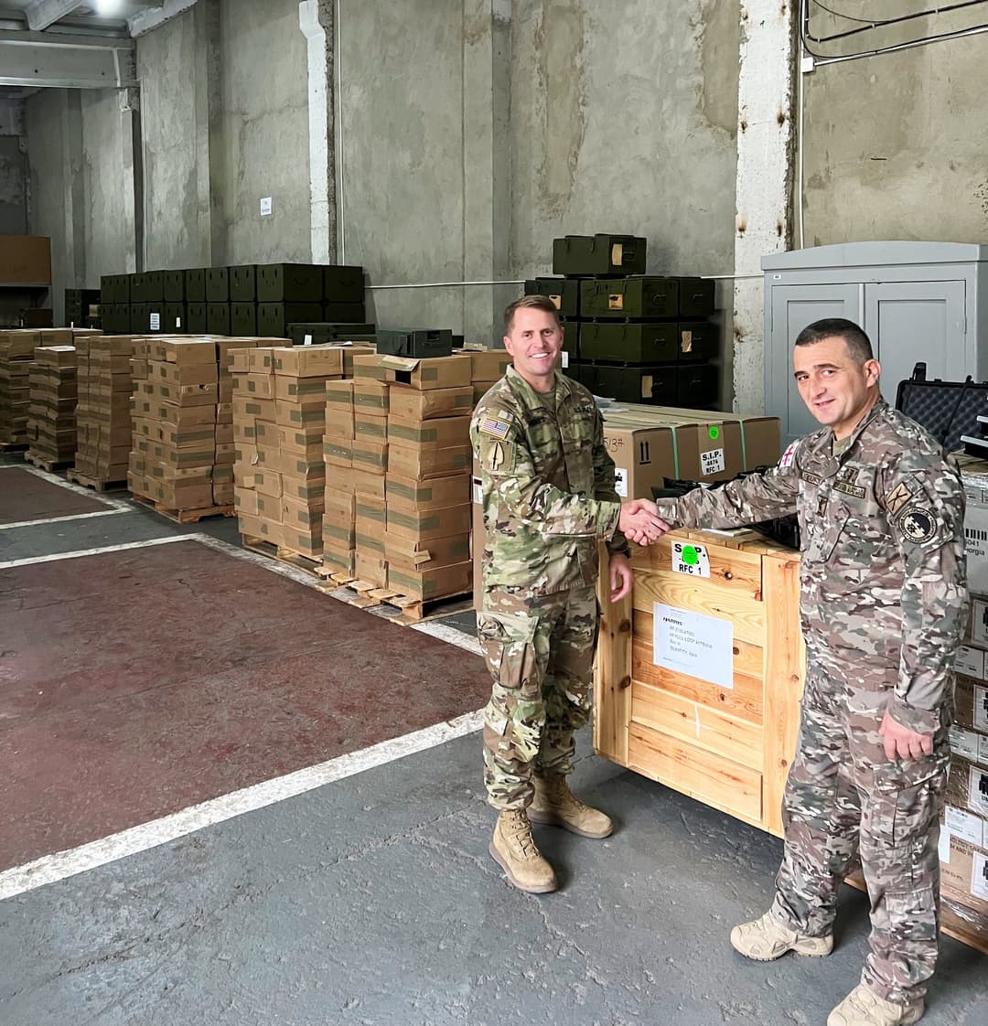 US hands equipement worth $11.5 million to Georgia