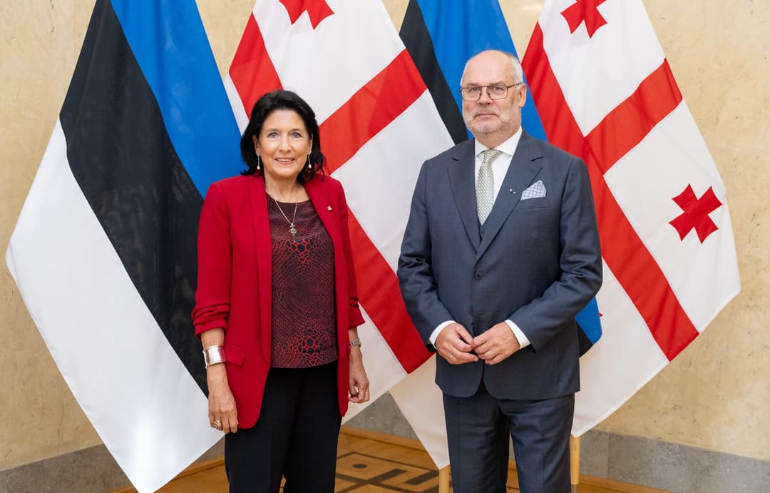 ესტონეთის პრეზიდენტი – ჩვენ მხარს ვუჭერთ საქართველოს წარმატებას ევროკავშირის გზაზე