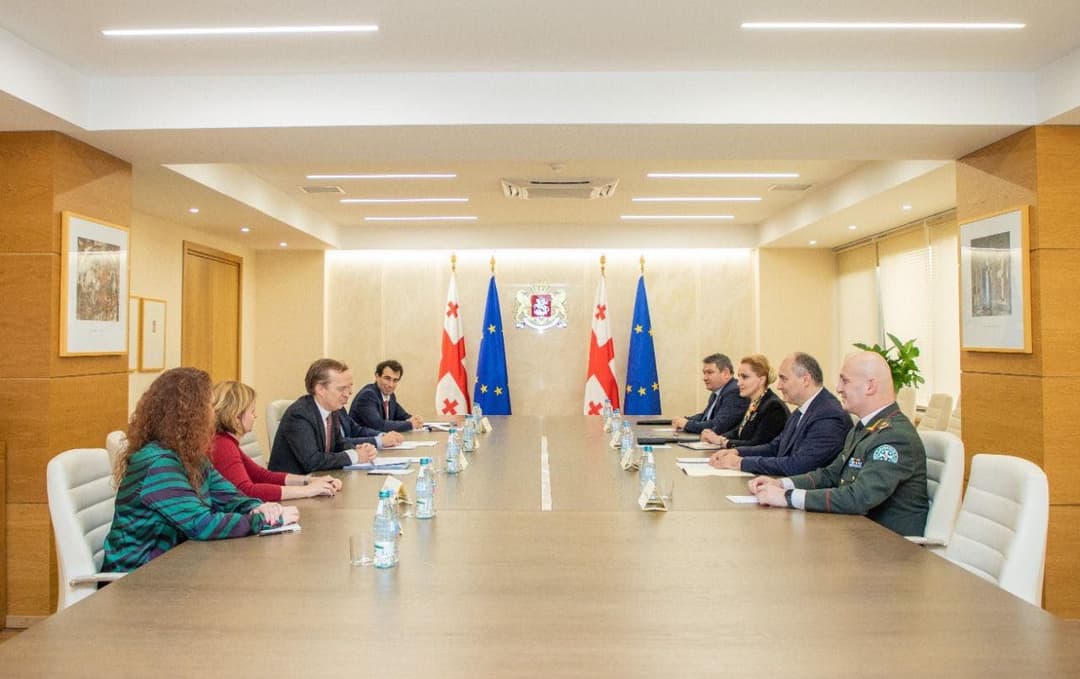 ჯუანშერ ბურჭულაძე ევროპის საგარეო ქმედებათა სამსახურის გენერალური მდივნის მოადგილეს შეხვდა