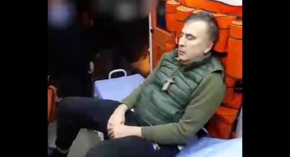 Saakashvili calls ‘Putin’s slaves’ to prison staff in another video released