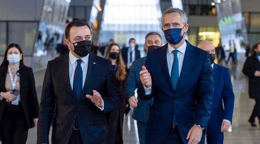Georgian PM to meet NATO Sec-Gen following announcements of a canceled meeting