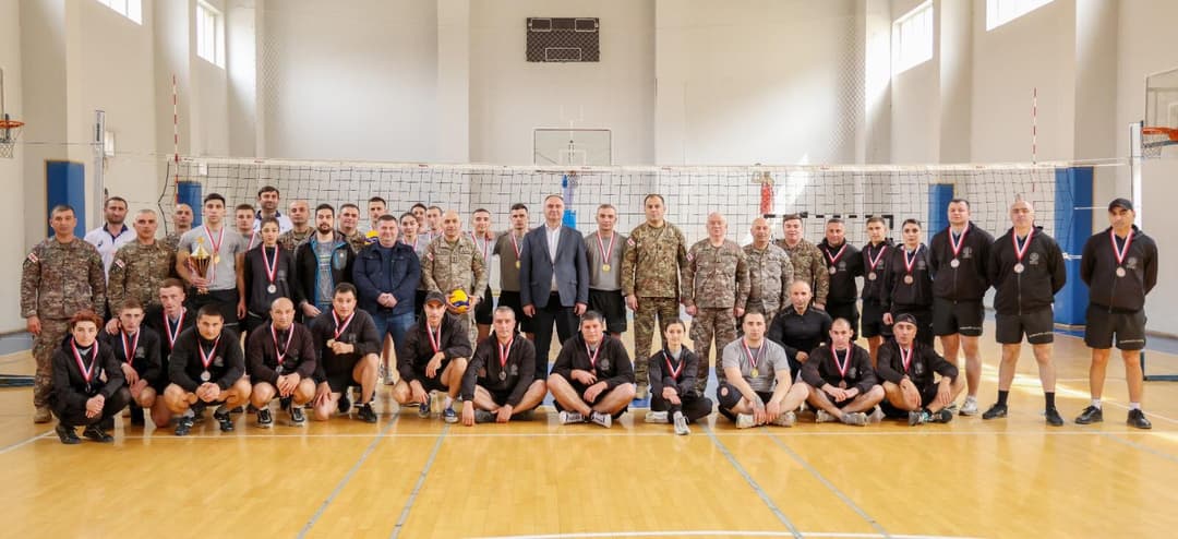 მე-4 ქვეითი ბრიგადა ფრენბურთის ტურნირის გამარჯვებულია