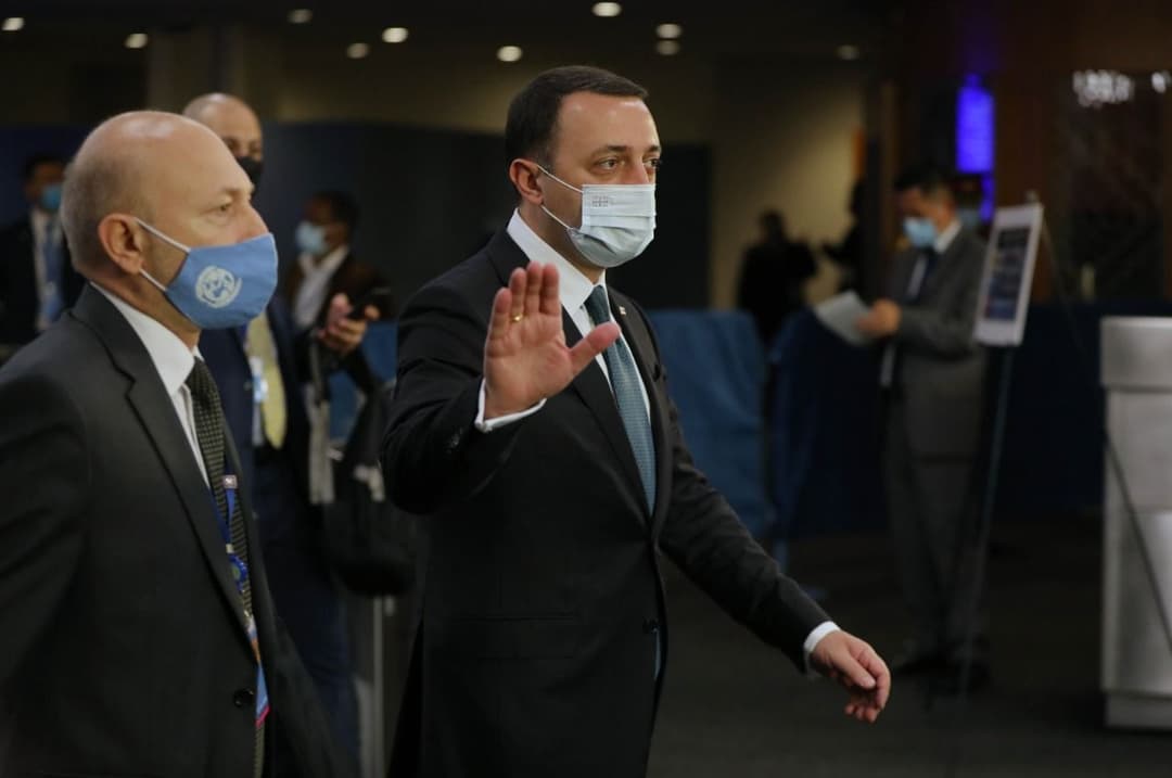 ირაკლი ღარიბაშვილი გაეროს გენერალური ასამბლეის 76-ე სესიის გენერალური დებატების გახსნას დაესწრო