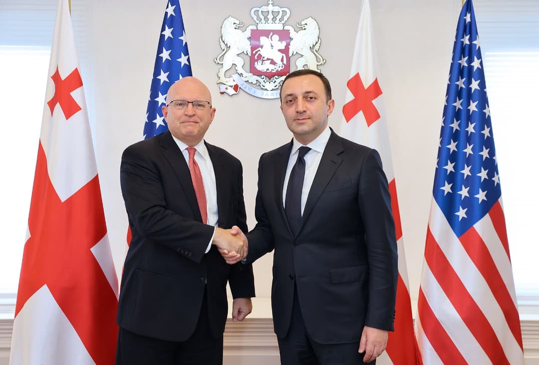 Georgian PM meets Senior US Department of State advisor Reeker