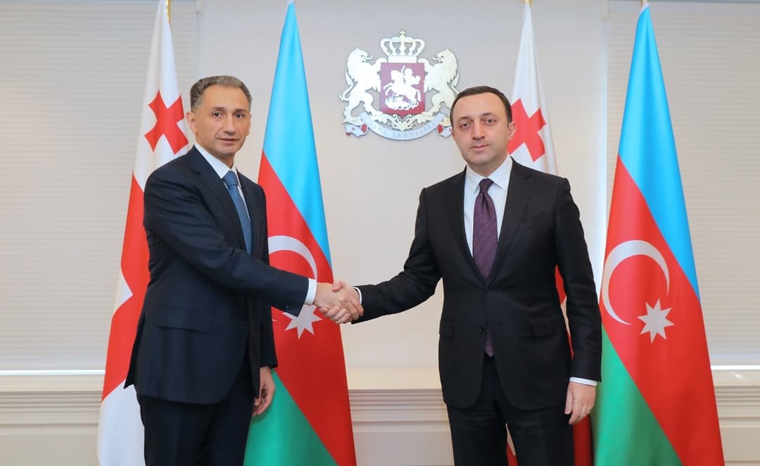 ირაკლი ღარიბაშვილი აზერბაიჯანის რესპუბლიკის ციფრული განვითარებისა და ტრანსპორტის მინისტრს შეხვდა