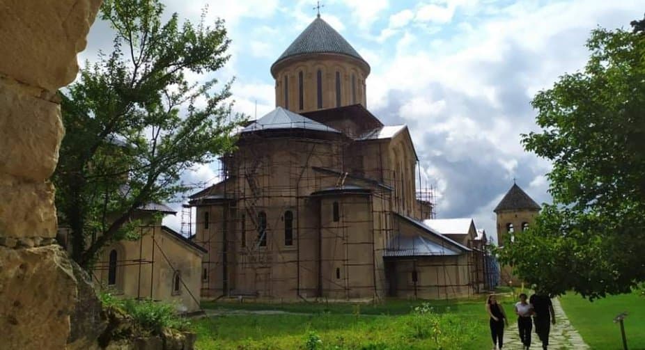 გელათის სამონასტრო კომპლექსს დამატებითი ვიზიტით იტალიელი ექსპერტი ეწვია