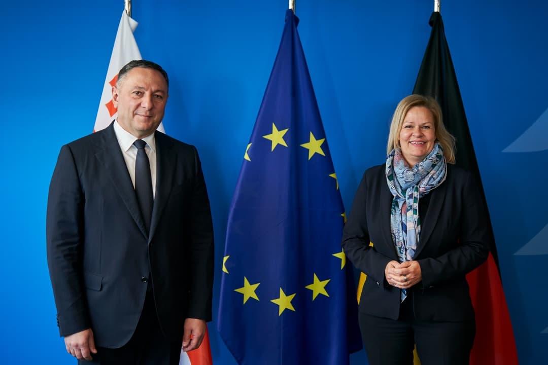 ვახტანგ გომელაურის ოფიციალური ვიზიტი გერმანიის ფედერაციულ რესპუბლიკაში დასრულდა