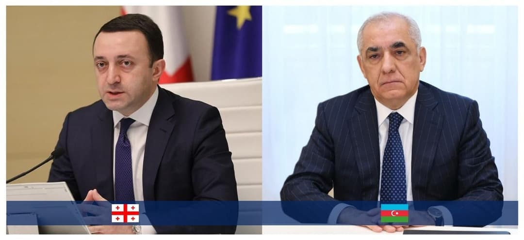საქართველოსა და აზერბაიჯანის პრემიერ-მინისტრებს შორის სატელეფონო საუბარი გაიმართა