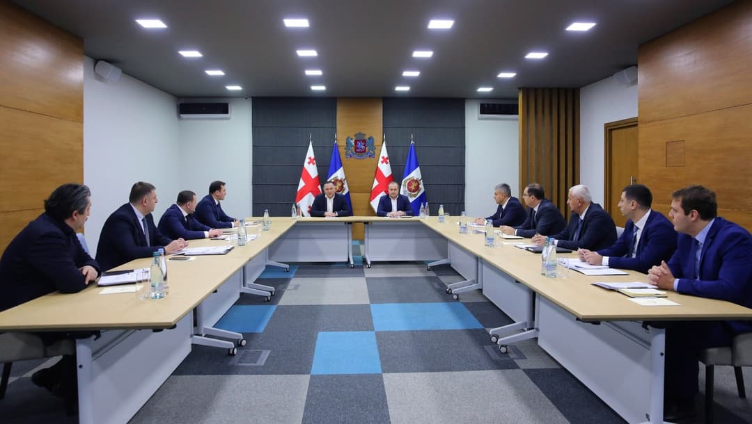 ვახტანგ გომელაური ცენტრალური კრიმინალური პოლიციის დეპარტამენტის ხელმძღვანელ პირებს შეხვდა