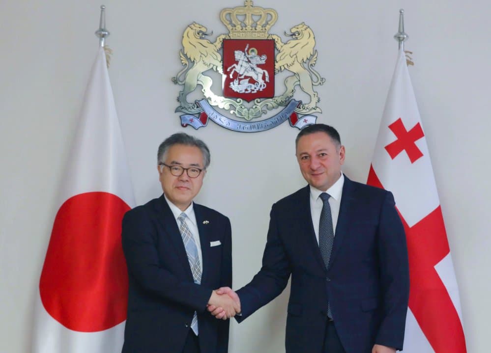 ვახტანგ გომელაურმა იაპონიის ელჩთან გაცნობითი შეხვედრა გამართა