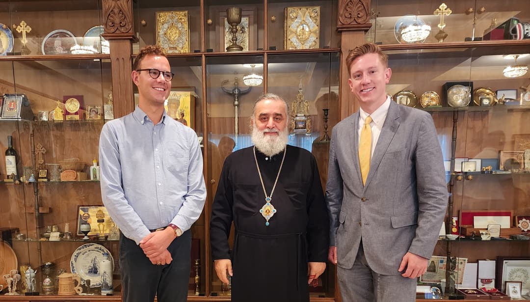 ფოთისა და ხობის მიტროპოლიტმა დემოკრატიის ეროვნული ფონდის ვაშინგტონის ოფისის წარმომადგენლებს უმასპინძლა