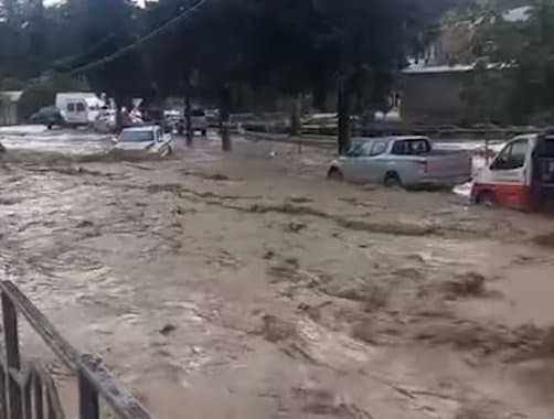 უხვმა ნალექმა გურჯაანი დააზარალა