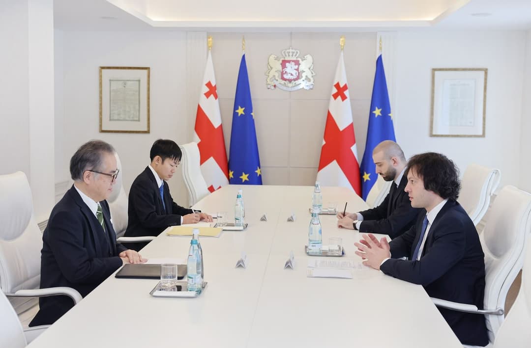 Georgian PM discusses ties, partnership with Japanese, Danish, UK ambassadors