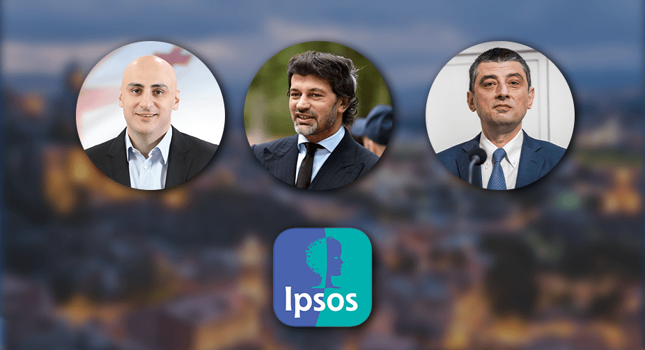 IPSOS-ის ეგზიტპოლის თანახმად, ნიკა მელიამ 40,8 % მიიღო, კახა კალაძემ 40,2%