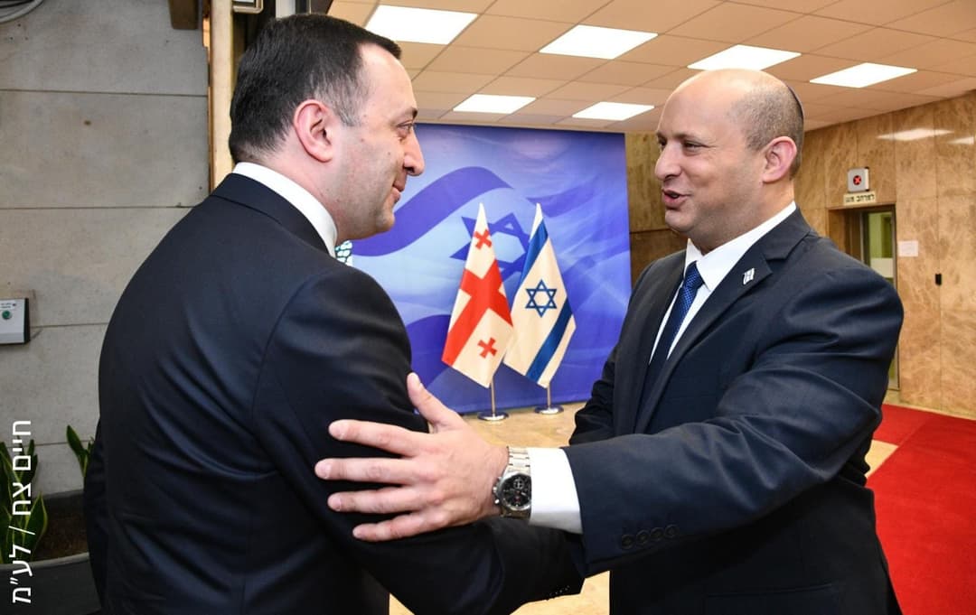 Georgian, Israeli PMs discuss “joint opportunities” as countries’ mark 30 years of diplomatic ties
