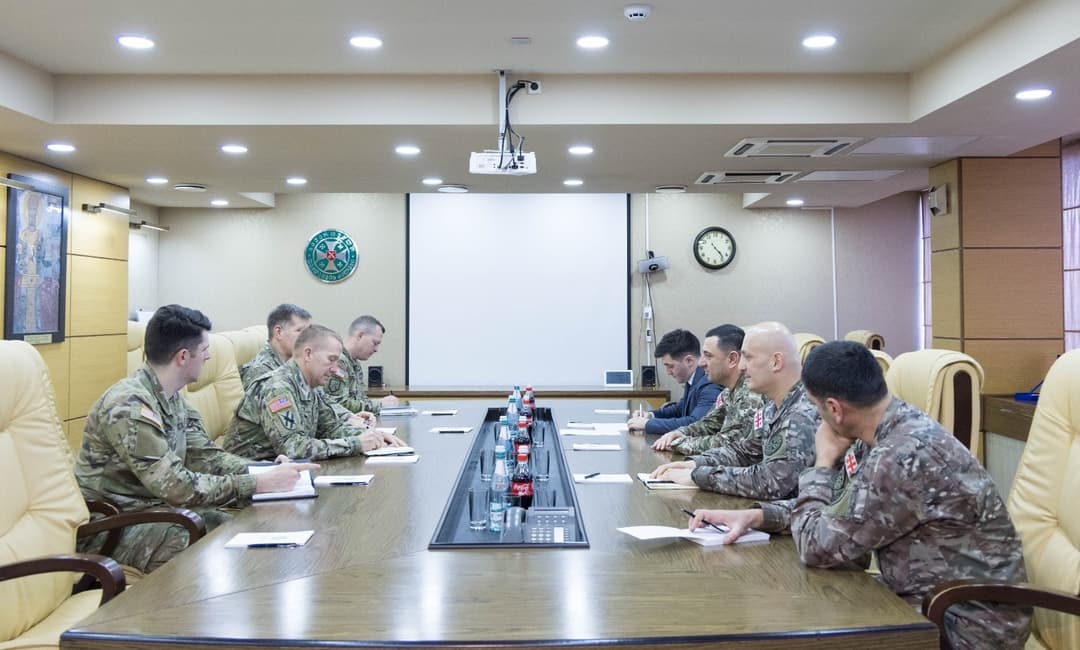 საქართველოში ვიზიტით აშშ-ის ჯორჯიის შტატის ეროვნული გვარდიის უფროსი იმყოფებოდა