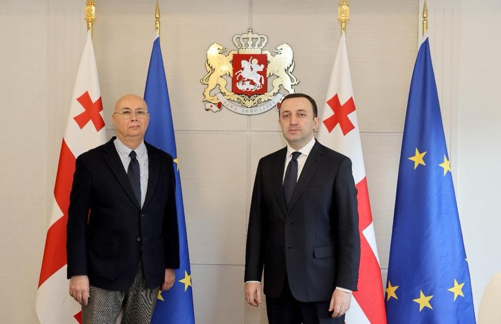 ირაკლი ღარიბაშვილი ისრაელის სახელმწიფოში საქართველოს ახლად დანიშნულ ელჩს შეხვდა