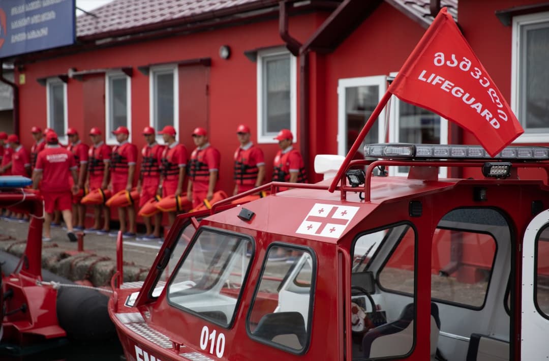 საგანგებო სიტუაციების მართვის სამსახურმა თანამედროვე სწრაფმავალი სამაშველო კატარღები შეიძინა