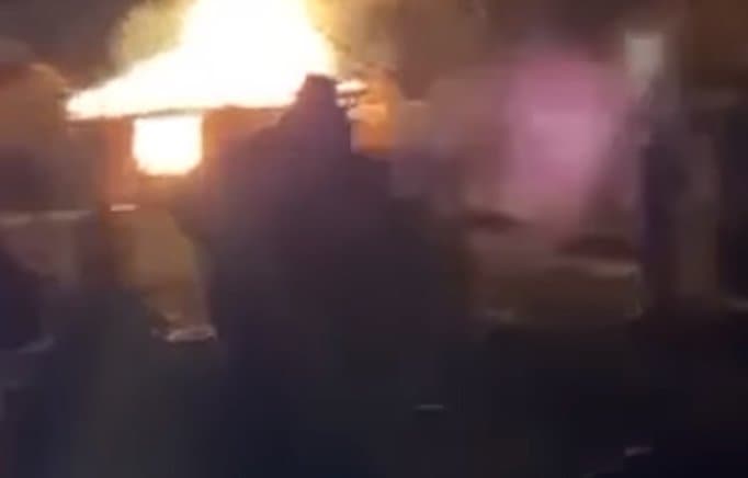 ხობში ხანძარს მამა-შვილის სიცოცხლე ემსხვერპლა