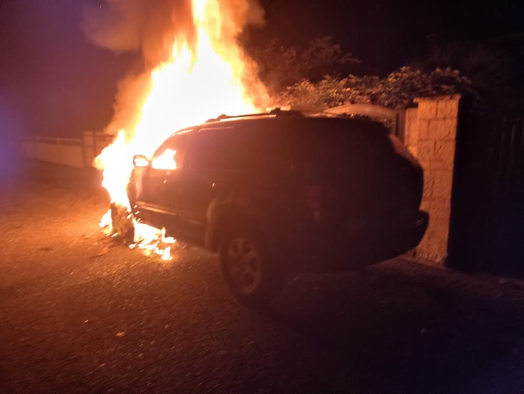 Tsalenjkha mayor from UNM opposition says his car was burnt
