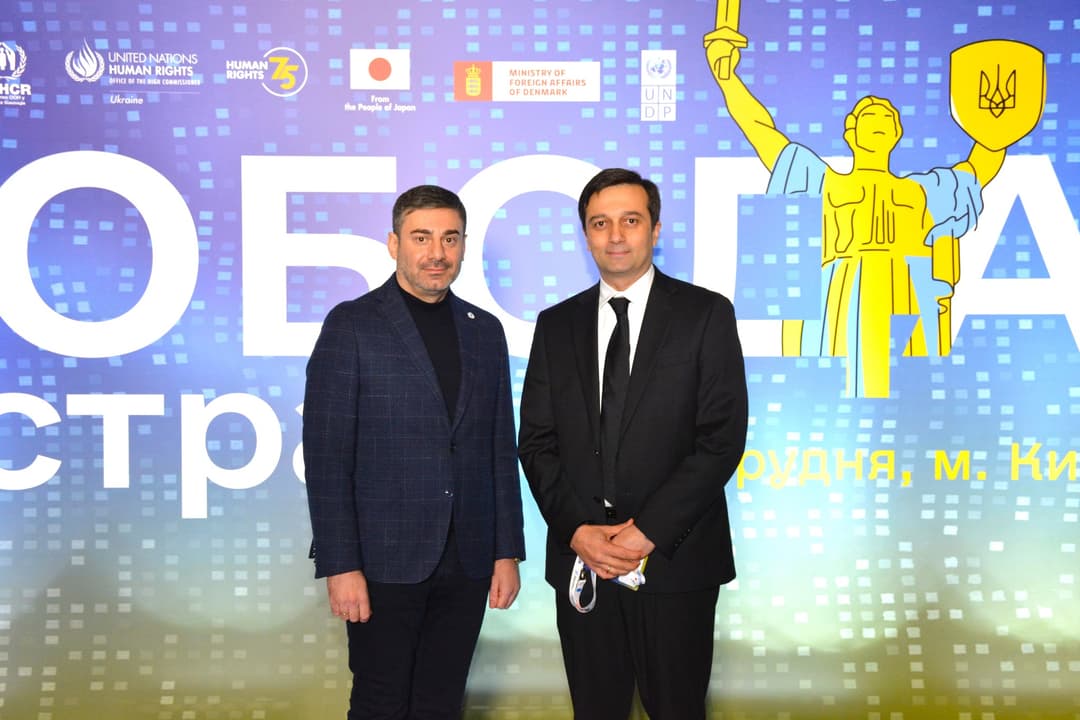 Georgian Public Defender visits Kyiv