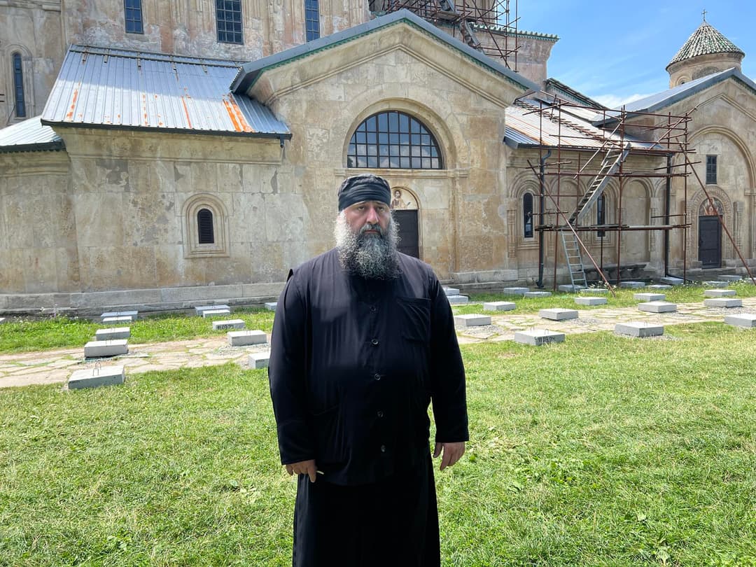 არქიმანდრიტი კირიონი – სამუშაოებს შეასრულებენ გერმანელი სპეციალისტები და ეს გაგრძელდება 6 კვირა