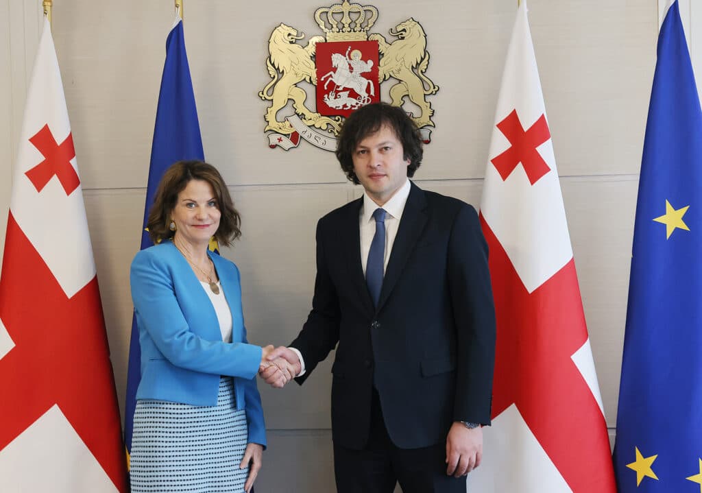 Georgian PM vows “steadfast commitment” to advancing democratic reforms in meeting with US ambassador