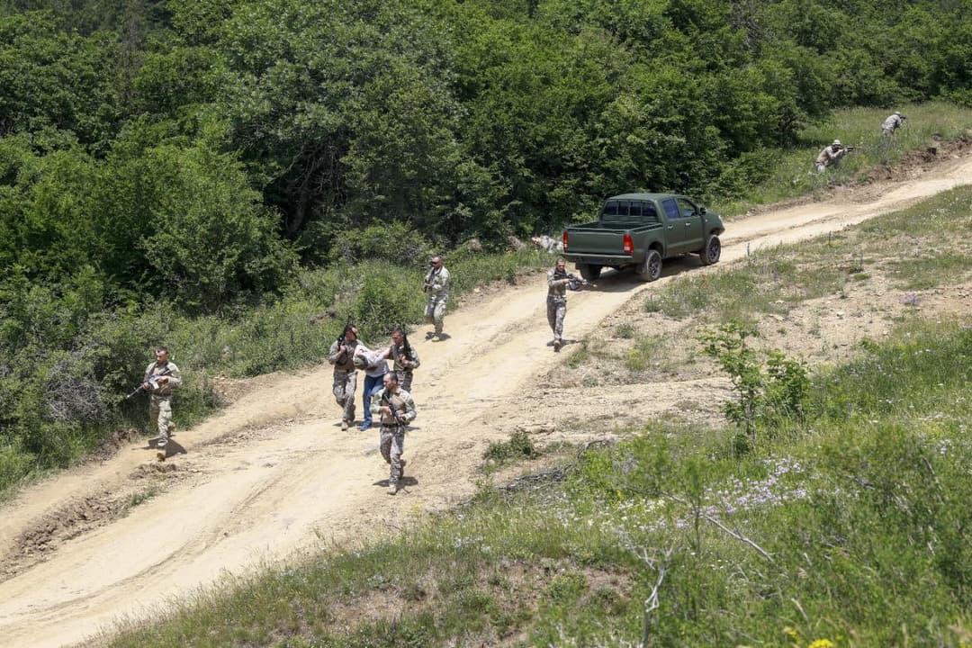 დაზვერვის ქვედანაყოფებმა საველე კულმინაციური სწავლება ჩაატარეს