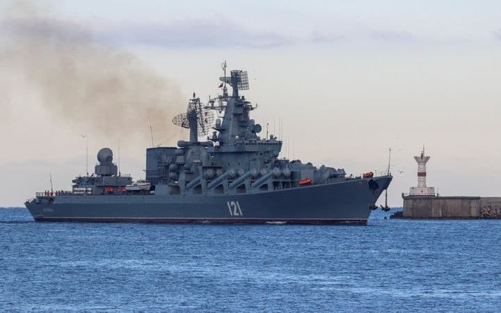 Russian flagship Moscow sinks after alleged attack by Ukrainians
