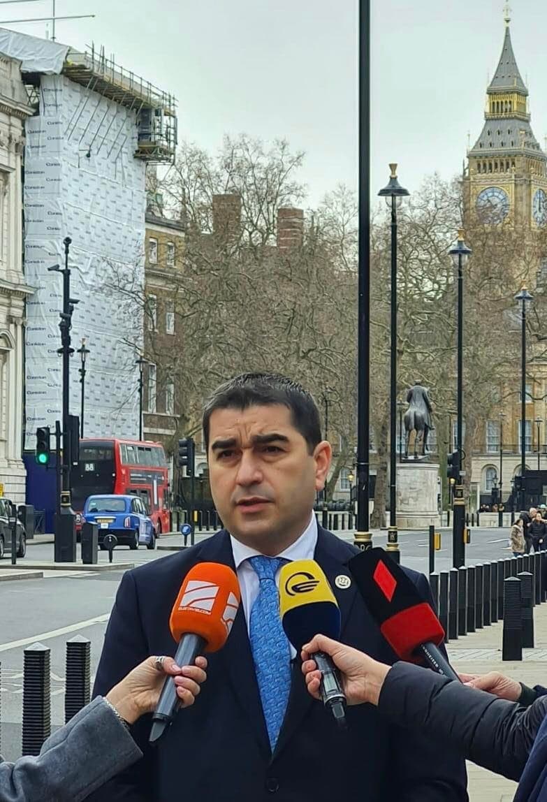 შალვა პაპუაშვილი – ლონდონში ვიზიტმა გვაჩვენა, რომ საქართველო გაერთიანებული სამეფოს ყურადღების ქვეშ არის