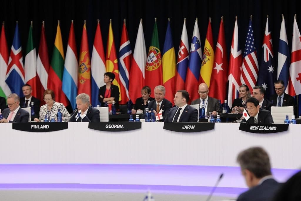 ირაკლი ღარიბაშვილმა ნატო-ს მადრიდის სამიტში მიიღო მონაწილეობა