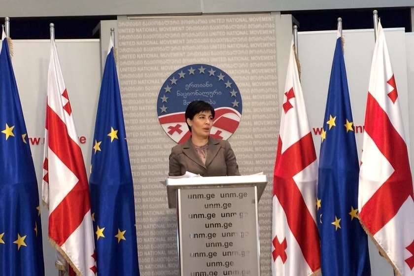 მარიკა დათუკიშვილი – ვტოვებ “ნაციონალურ მოძრაობას”, პოლიტსაბჭოს, ქალთა ორგანიზაციის თბილისის თავმჯდომარის პოზიციას