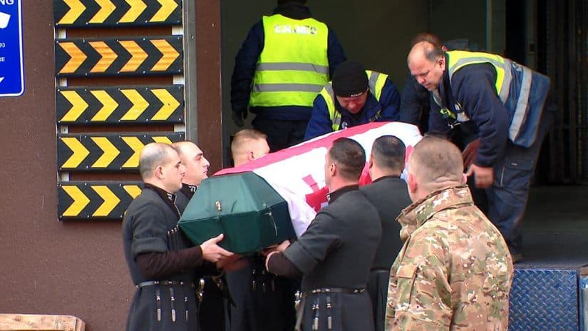 Georgian volunteer killed in Ukraine repatriated