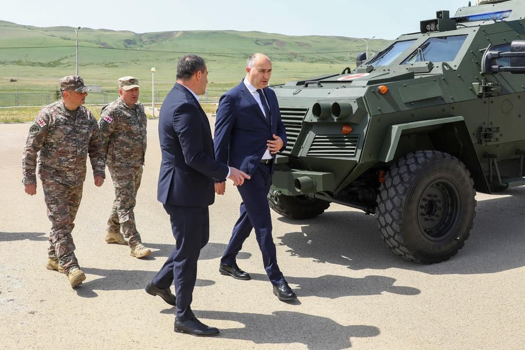 თავდაცვის ძალებს “დელტას“ მიერ წარმოებული 6 ერთეული ჯავშანმანქანა „დიდგორი მედევაკი“ გადაეცა