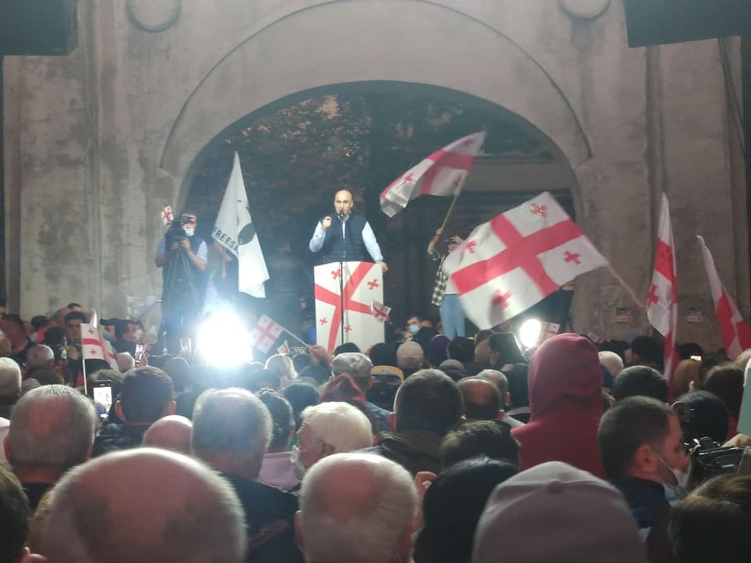 ნიკა მელია – მომლოდინე რეჟიმშია, როდის მოკვდება ქვეყნის მესამე პრეზიდენტი, წინ უნდა აღვუდგეთ ამ ისტორიულ უსამართლობას